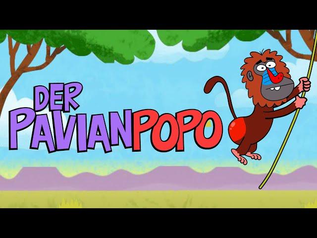  Kinderlied Affe - Der Pavianpopo - Hurra Kinderlieder