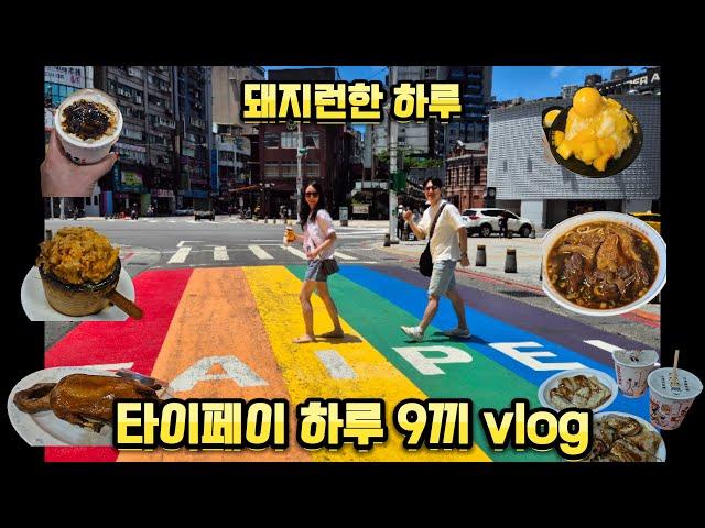  대만 Day2 하루 9끼 현지인 추천 맛집 vlog | 융캉제, 중정 기념당, 시먼딩 | Taipei Day 2: Eating 9 Meals in a Day Vlog