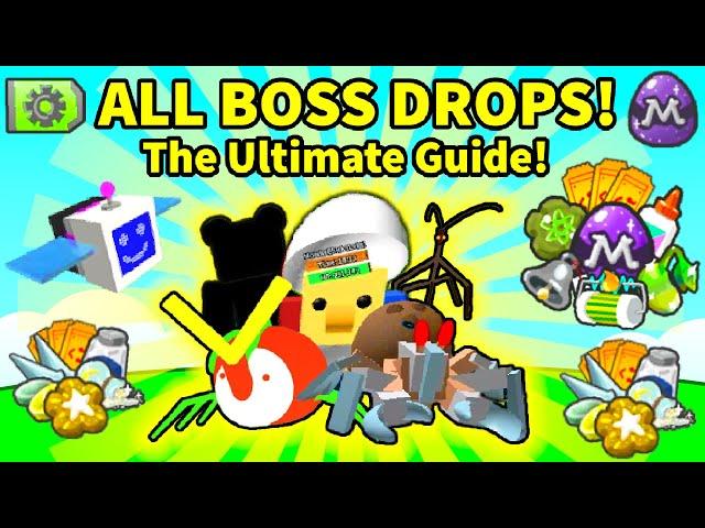  ALL BOSS MOB DROPS Bee Swarm Simulator! Defeating all Boss Mob Drops Chances 2023 Beesmas Update!