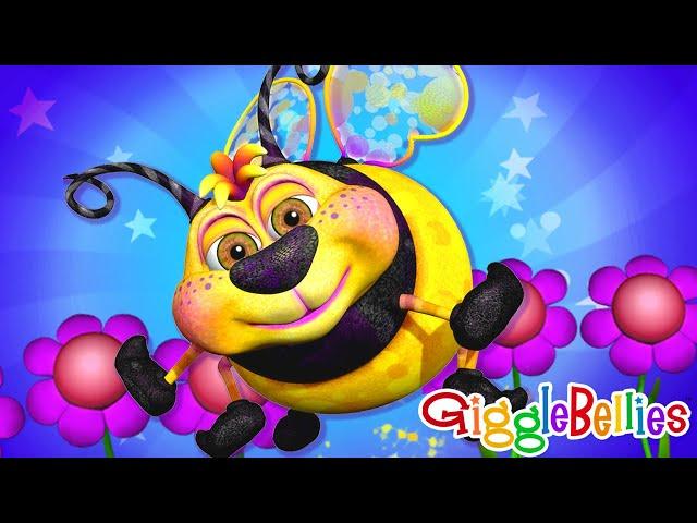 Busy Baby Bee Song | GiggleBellies