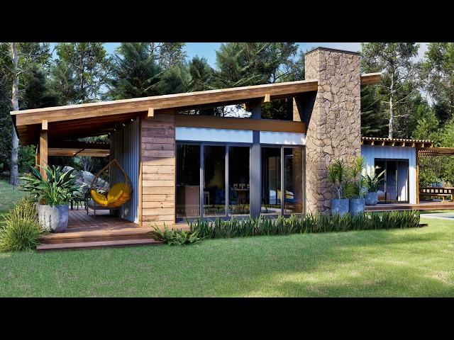 Shipping Container House - Three Bedrooms