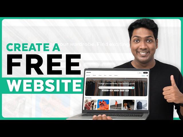 How to Create a FREE Website Using AI | 2024 