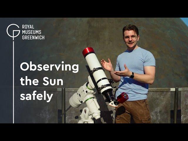 Observing A Partial Solar Eclipse Safely With A Telescope