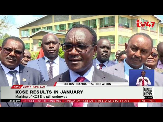 KCSE Results Will Be Announced In January 2025: CS Education Julius Ogamba