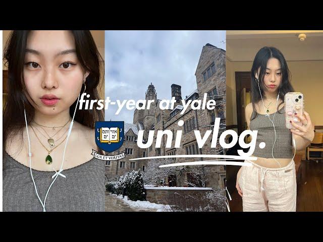 week in my life as a yale student 🫐 | productive days, hanging w/ friends, rushing a frat?