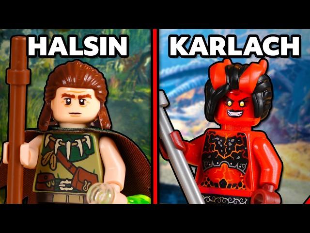 I Made Baldur's Gate 3 Characters In LEGO!