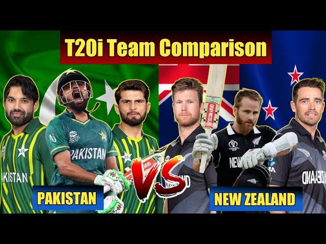 Pakistan vs New Zealand Team Comparison in T20iPakistan vs New Zealand 2024