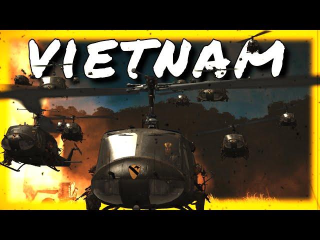 Helicopter Air Assault Into Hell - Arma 3 Vietnam Cinematic