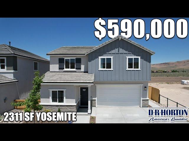 New Homes in Sparks Nevada | 2311 SF Yosemite | Ruby at Wingfield DR Horton | Sparks NV Homes