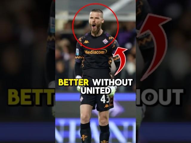 De gea is better without United #football