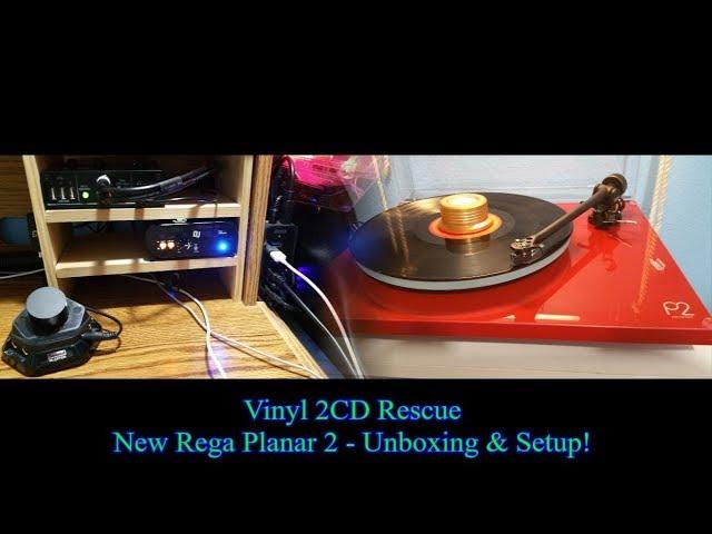 Rega Planar 2 Unboxing and Setup