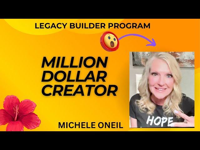 "Michele Oneil Million Dollar Creator Giving Tips On How To Achieve Online Business Success."