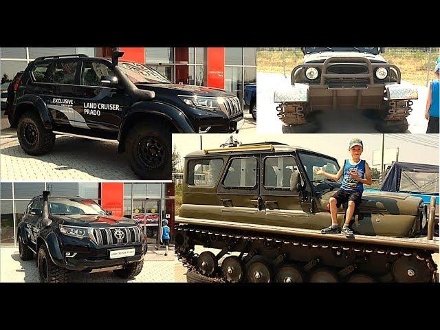 УАЗ на гусеничном ходу Ухтыш / UAZ crawler Uhtysh Toyota Land Cruiser Prado, 2018 год