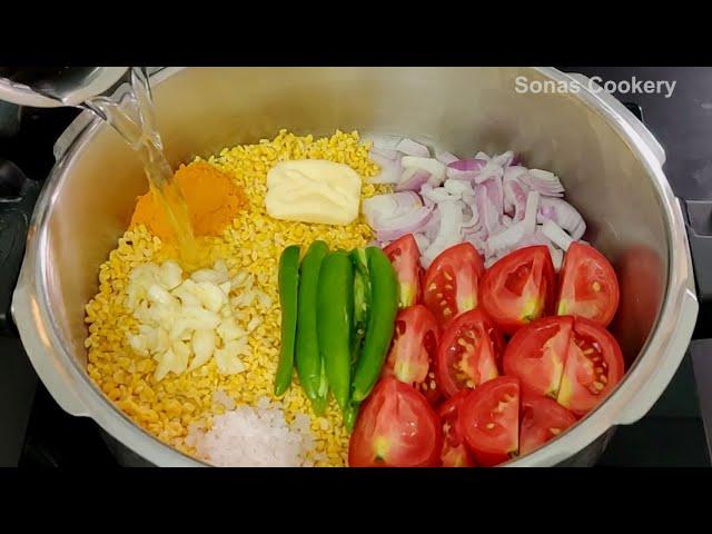 Easy Side Dish Recipe | How To Make Tasty Tomato Moong Dal