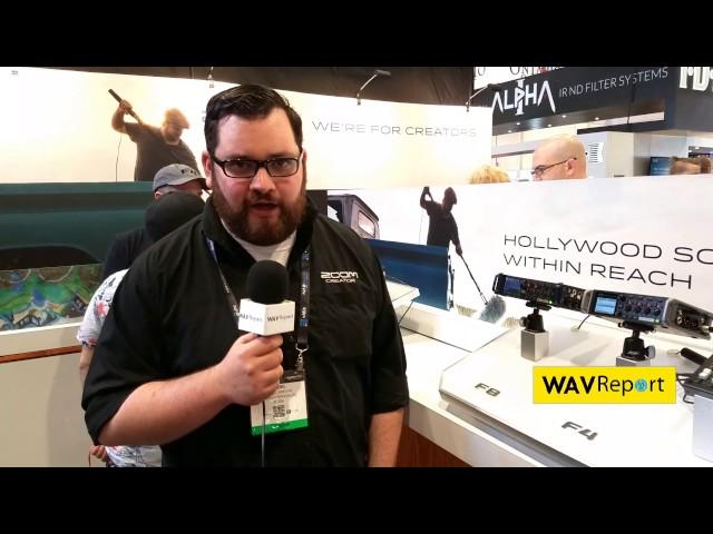 NAB 2017: Zoom F8 VR 360 Mode