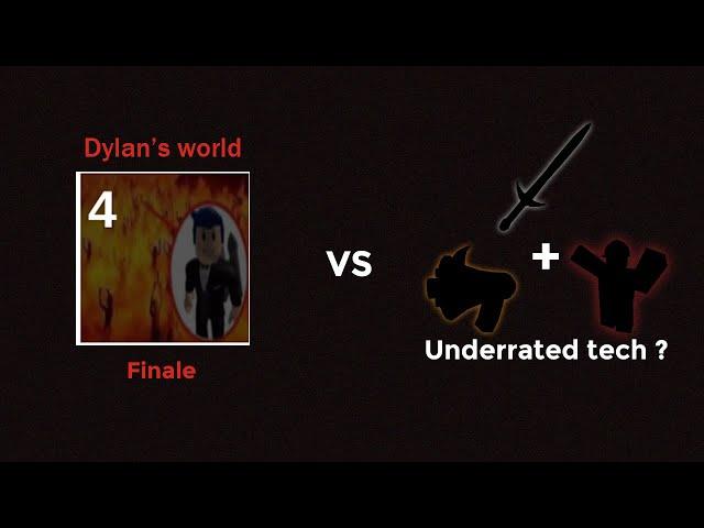 Beating Dylan's World with Bloxxer mode Solo (Combat Initiation) [v2.1.1]