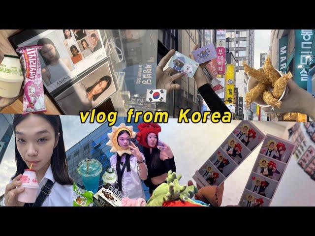 Vlog: модельный контракт в Корею перелёт | заселение | еда 