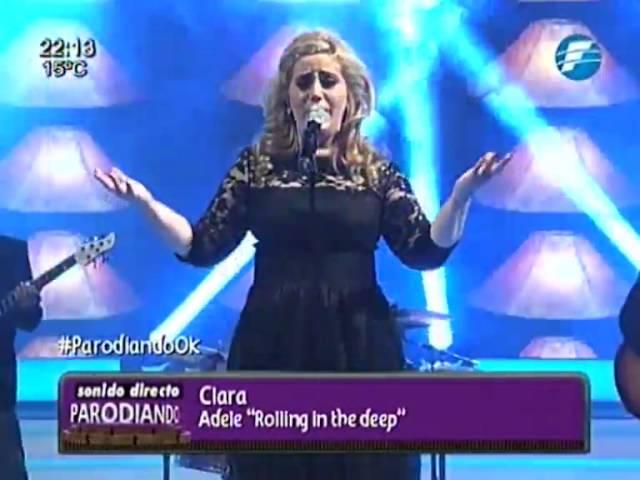 Clara Franco parodia a Adele. - Programa 07 #ParodiandoOk