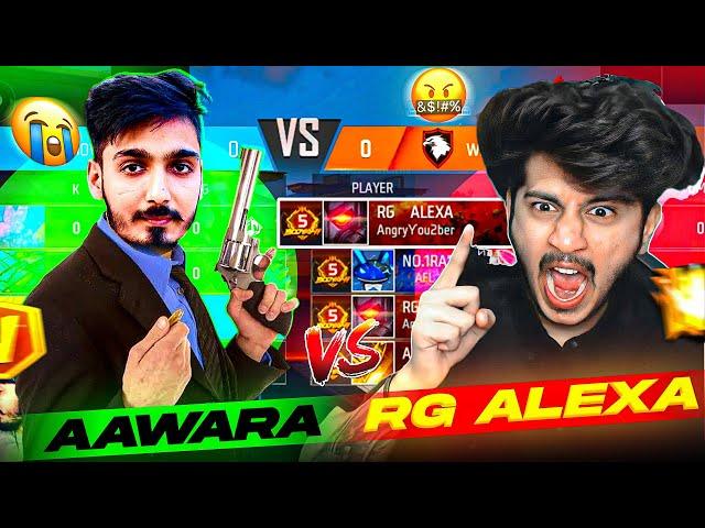 First Time Break Streak Of Rg Alexa  AAWARA Vs Angry Youtuber  Alexa बहुत गुस्सा हो गया था