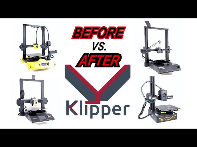 How FAST is KLIPPER REALLY? ...CHEAP BED SLINGERS go Ferrari mode?