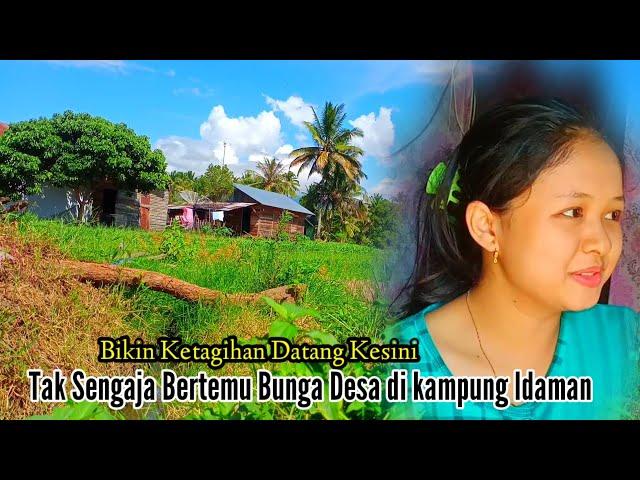 Tak di sangka !!! Bertemu Bunga Desa di kampung Idaman, Masyarakatnya Bahagia dan tentram