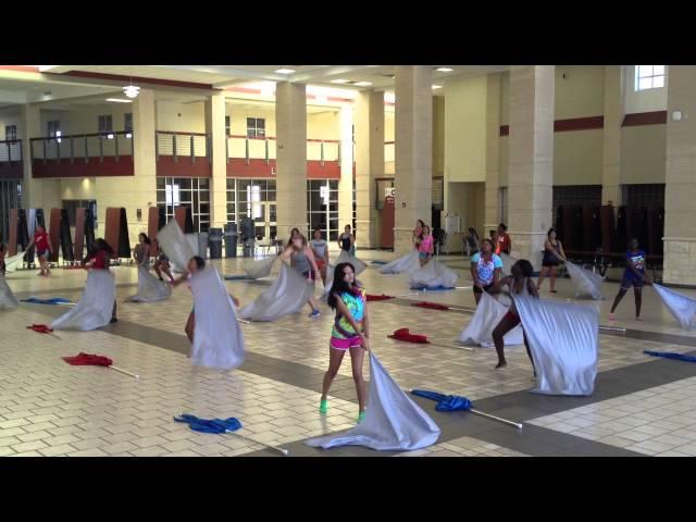 Wagner HS Colorguard Opening Swing Flag