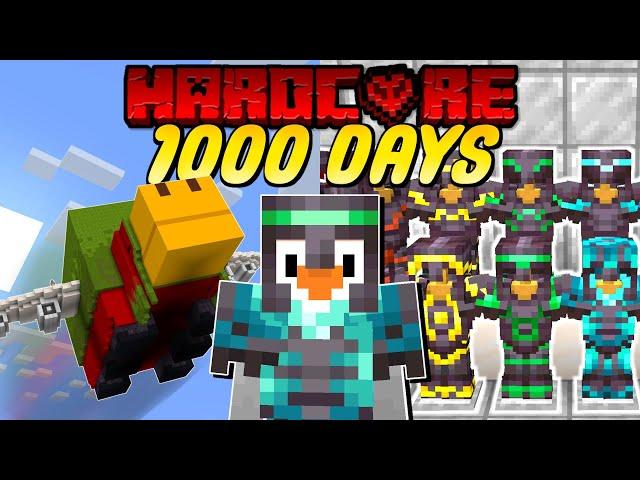 I Survived 1000 days in Minecraft Hardcore [FULL MOVIE]