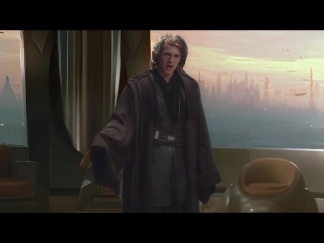 Anakin denied the rank of Master[but nobody is there]