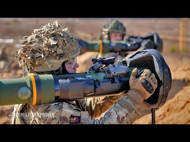 NLAW Anti Tank Weapon in Action