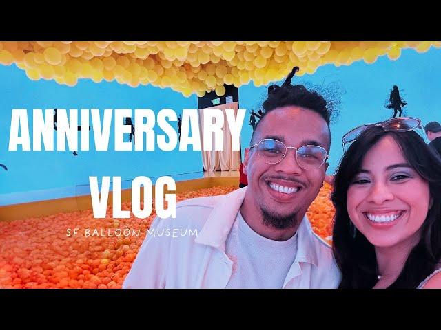 Anniversary Vlog️‍ | Palace of Fine Arts, Balloon Museum, Italian Food