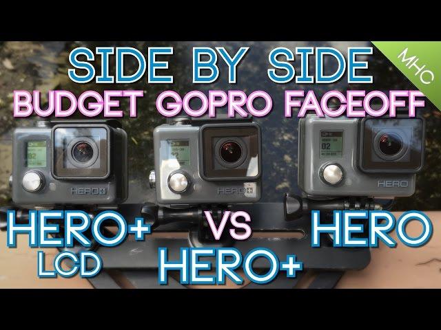 Budget GoPro Face Off: GoPro Hero+ LCD vs Hero+ vs Hero