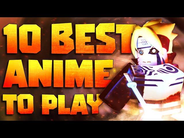 Top 12 Best Anime Roblox Games to play when your bored (Roblox Anime Games)