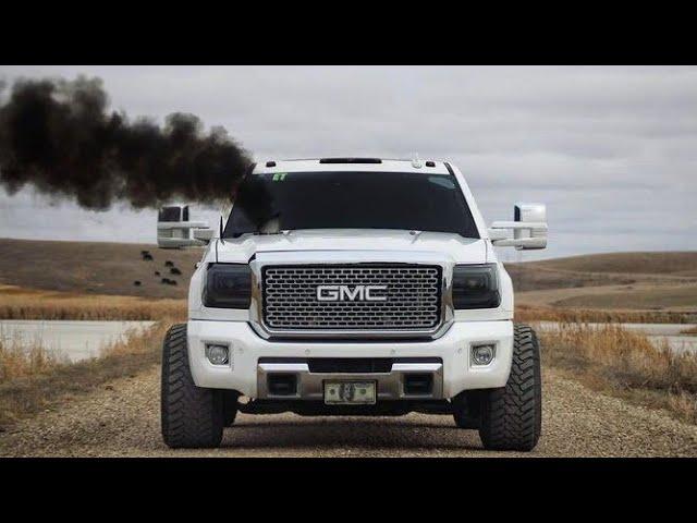 ROWDIEST DIESEL TRUCKS IN THE WORLD!  MUST WATCH!