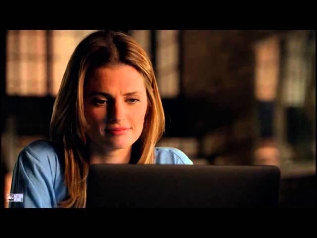 Castle 7x21 Beckett gets worried about Castle