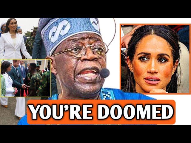 YOU'RE DOOMED! Meghan Visit Cut Short As She Receives Ban From Nigeria's President Ending Her Stay