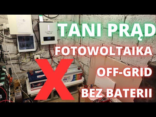 Jak Zmniejszyć Rachunki za PRĄD. Fotowoltaika Bez Zgłoszenia. Jak Działa Off-Grid Bez BATERII.