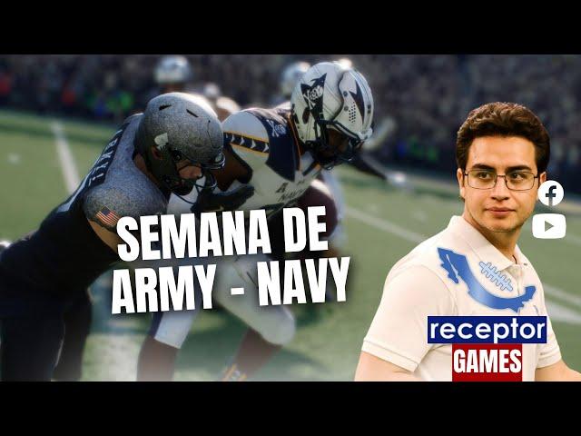 Army vs Navy, no hay nada más College Football que esto, amerita jueves de #CFB25 #receptor