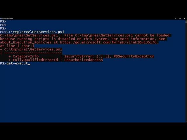 How to Run a PowerShell Script From the Command Line and More