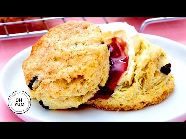 Professional Baker Teaches You How To Make CITRUS SCONES!