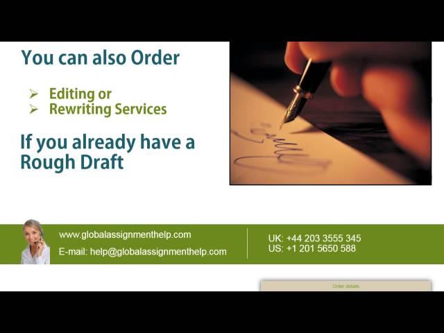 Assignment Writing Services, Assignment Help - Global Assignment Help