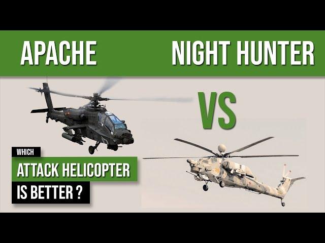 AH-64 Apache vs MI-28 Night Hunter - Attack Helicopter Comparison