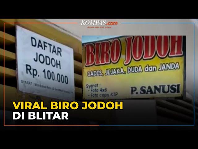 Viral Biro Jodoh Pasang Tarif Rp 100.000 di Blitar, Ini Kisah Pemiliknya