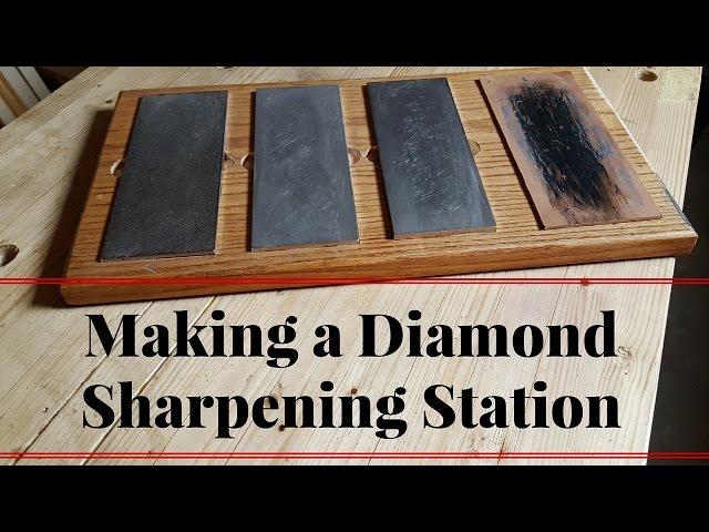 How To Make a Sharpening Station for DMT Diamond Stones - Sharpen that Blade