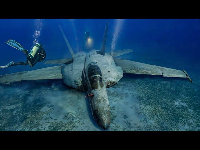 The Crazy Process to Recover US Navy’s Crashed Aircraft From the Ocean Floor