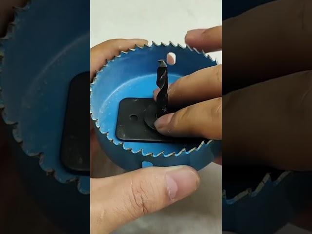 For drilling holes, this set of combined hole openers is enough! #tricks #tips #tutorials #craft #bu