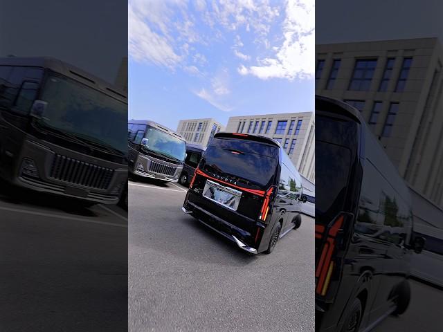 Executive Premium Black Toyota Hiace Luxury Van ️ #shorts