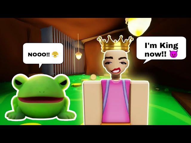 I'm the new King in Roblox Escape The Frog Obby  | ItsUpaw