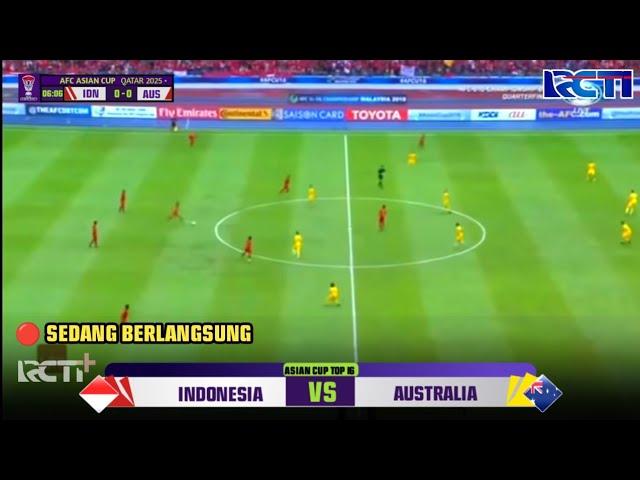  SEDANG BERLANGSUNG - INDONESIA VS AUSTRALIA | LAGA PERDANA 16 BESAR PIALA ASIA