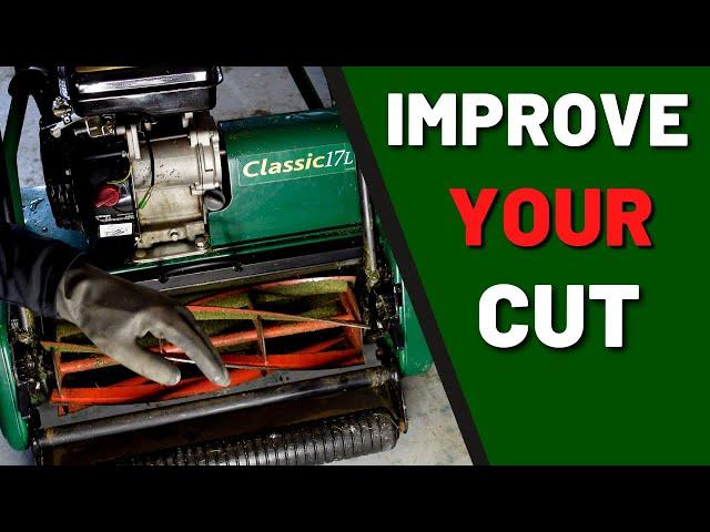 How to Set a Reel Lawn Mower Blade