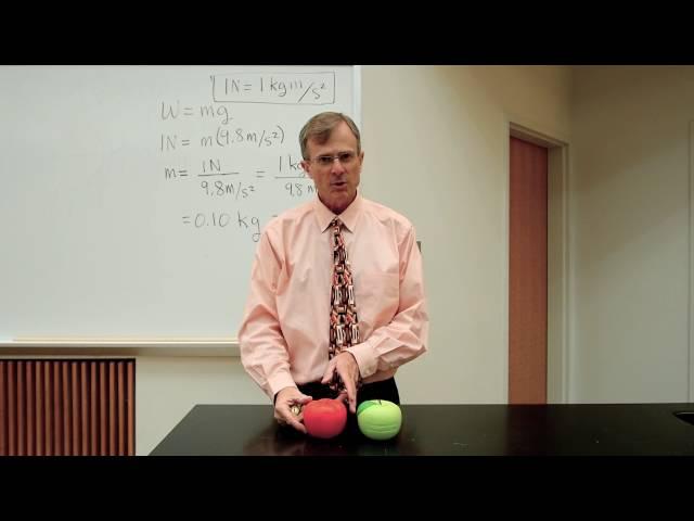 Force Demo: Newton's Apple